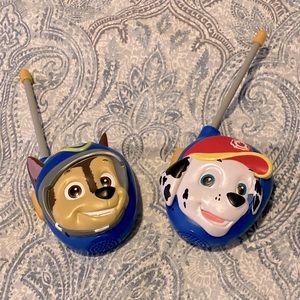 Paw Patrol Walkie Talkies